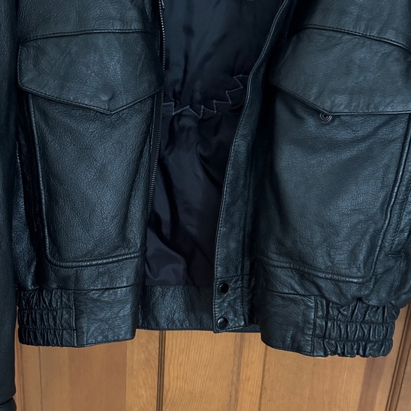 Hardie-Rider Black Bomber Jacket for Men - Picture 4 of 8